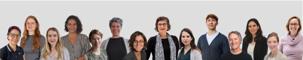 Teamfoto der Professur Wissenschaftskommunikation mit Schwerpunkt Linguistik