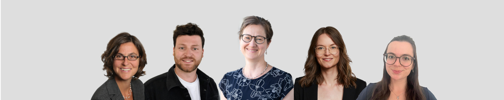 Teamfoto der Professur Wissenschaftskommunikation mit dem Schwerpunkt Wirkung/Transfer