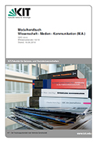 KIT  Wissenschaftskommunikation  Studium  Master WMK  Satzungen und