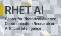 Logo von RHET AI, Zentrum für rhetorische Wissenschaft und Kommunikation zu Künstlicher Intelligenz.