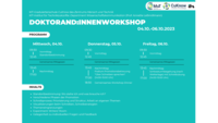 Flyer für Doktorand:innen-Workshop